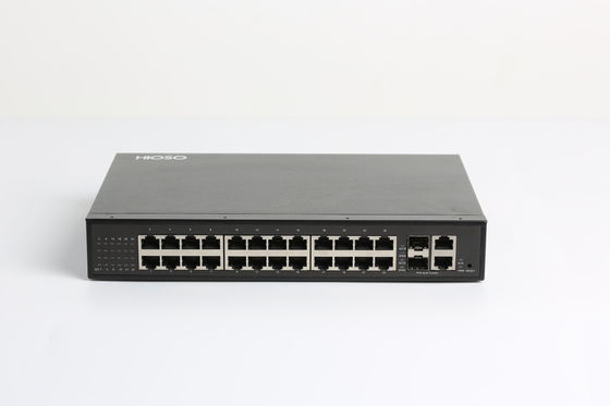 24 10/100M RJ45 Ports 2 1000M Combo Ports Rj45 Ethernet Switch 26 Ports