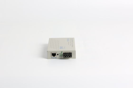 Optical To Electric CAT5 100m DC5V Fiber Media Converter Adaptive