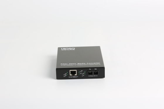 CCC Certified 1 FE 1 F Port 1550nm Fiber Media Converter With Management