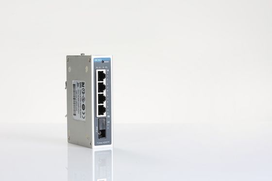 HiOSO 1310nm Industrial Ethernet Switch Din Rail Mount 5 Ports