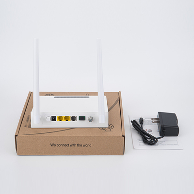 1GE 1FE XPON ONU WIFI CATV POTs Plastic Casing ONU FTTH FTTO Solution