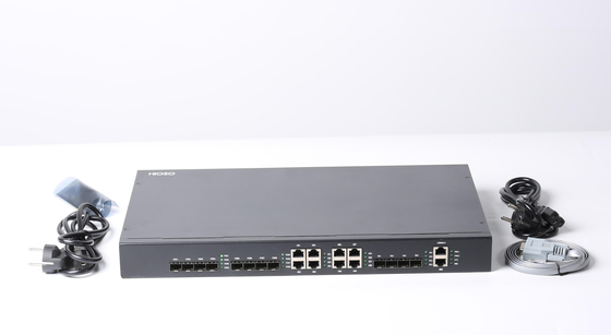 HiOSO 8EPON 10G Uplink HA7308CX EPON OLT FTTX Solution 20KM OLT EPON Compatible With Onus
