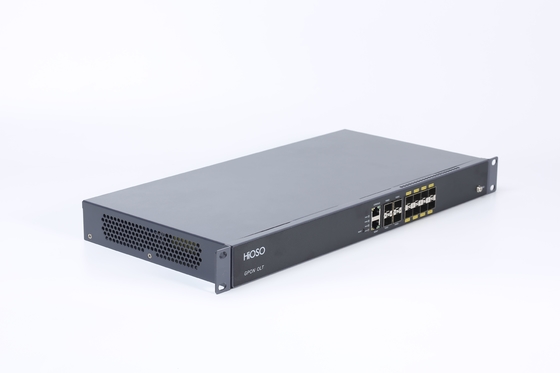 HA7308G-J 8PON GPON OLT Support WEB SNMP CLI 4 GE/10GE SFP/SFP+(10GE) optical uplink ports