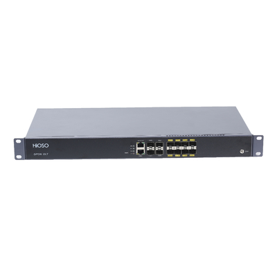 HA7308G-J 8PON GPON OLT Support WEB SNMP CLI 4 GE/10GE SFP/SFP+(10GE) optical uplink ports