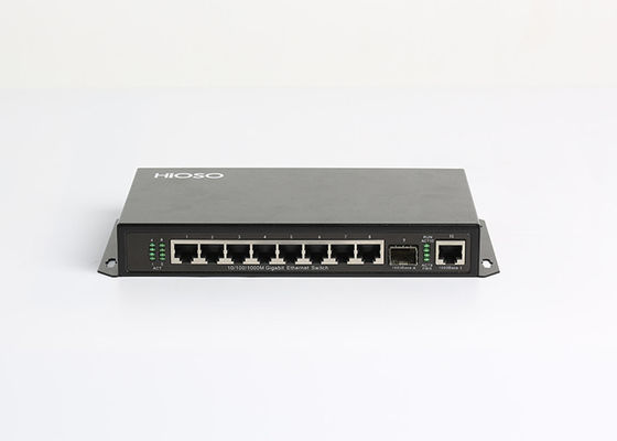 1550nm 8GE 2 1000M SFP Managed Poe Switch Web SNMP Management