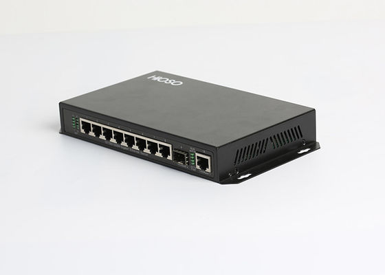 1550nm 8GE 2 1000M SFP Managed Poe Switch Web SNMP Management