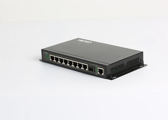 CCC Certification 8FE 2 1000M SFP Ports DC12V Gigabit Ethernet Switch