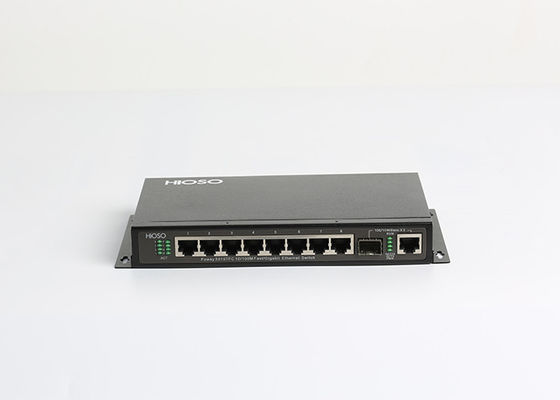CCC Certification 8FE 2 1000M SFP Ports DC12V Gigabit Ethernet Switch
