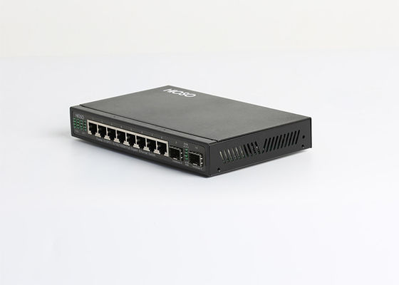 Poe Switch 8 1000M PoE Ports + 2 1000M SFP Ports 10 Ports Gigabit Switch