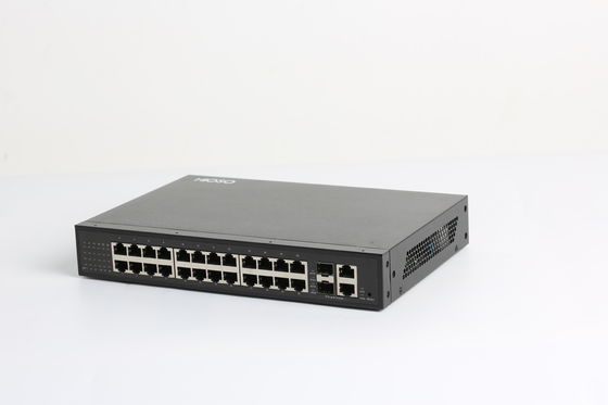 24 10/100M RJ45 Ports 2 1000M Combo Ports Rj45 Ethernet Switch 26 Ports