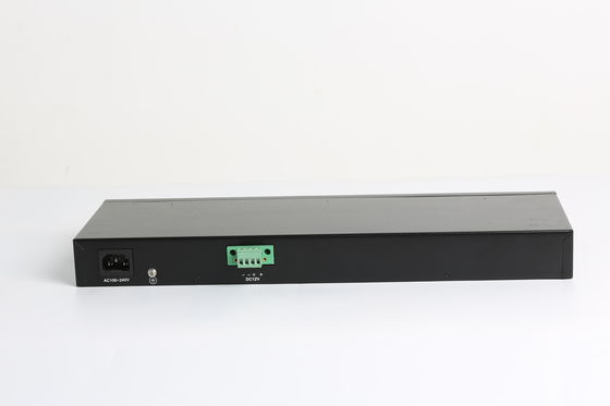 AC110V Cat5 Cable 100m 28 Port Managed Switch , Gigabit Switch POE