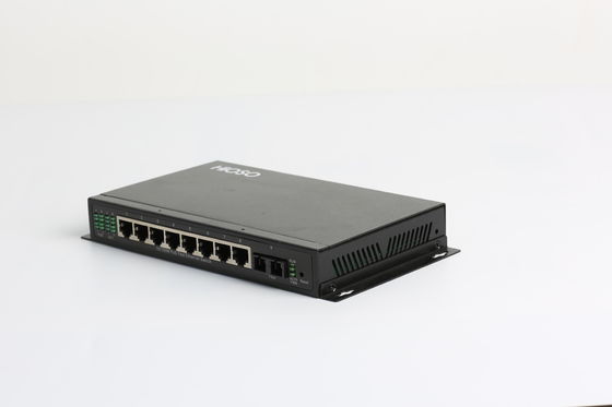 8 100M Rj45 Ports 1 100M Uplink Port 9 Port Ethernet Switch