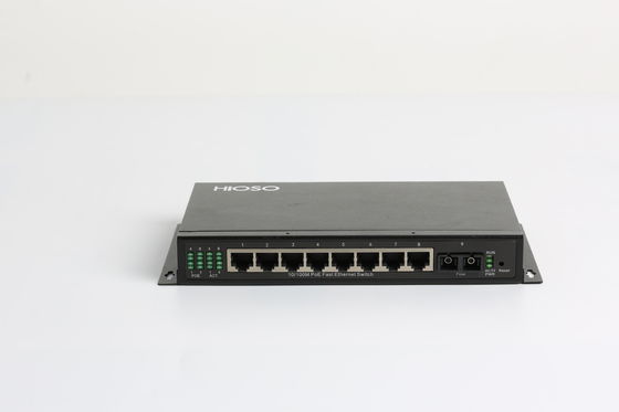 8 100M Rj45 Ports 1 100M Uplink Port 9 Port Ethernet Switch