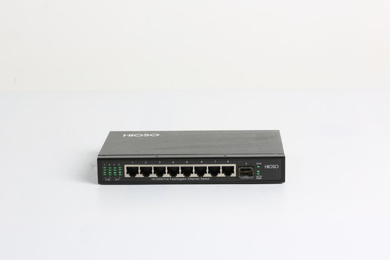 CCC Approval Unmanaged Full Rate 1000Mbps POE Switch 9 Ports