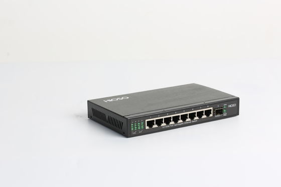 CCC Approval Unmanaged Full Rate 1000Mbps POE Switch 9 Ports