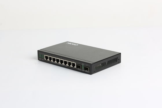 HiOSO 2Mbits Storage 8 1000M PoE Ports 2 1000M SFP Ports POE Switch