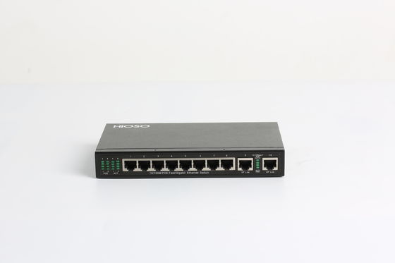 DC48V 8 10/100M POE Ports 2 100M TP Ports POE Switch Managed switch poe 8 port