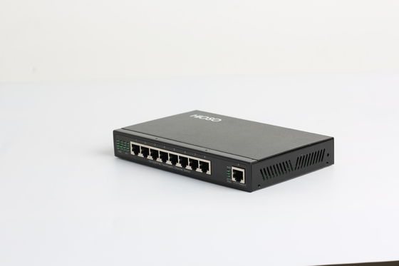 Anti High Voltage Heat Dissipation 8K MAC 1mbit Storage POE Switch 4.5W