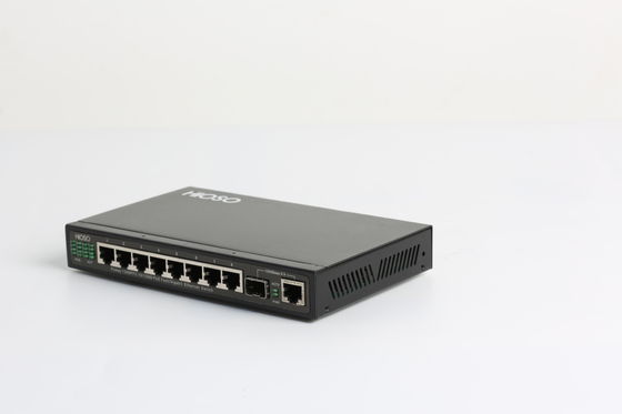 CCC Certification 8 Ports 48V POE Switch Smart Support IP Camera