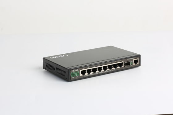 CCC Certification 8 Ports 48V POE Switch Smart Support IP Camera