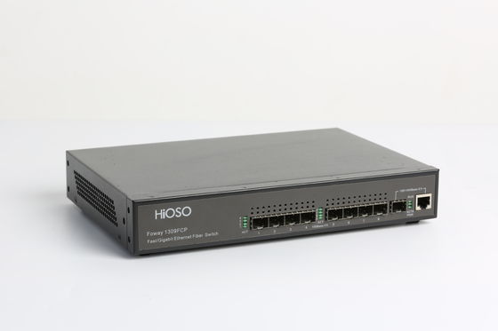 8 100M RJ45 Ports IEEE802.3ab POE Switch Support Management