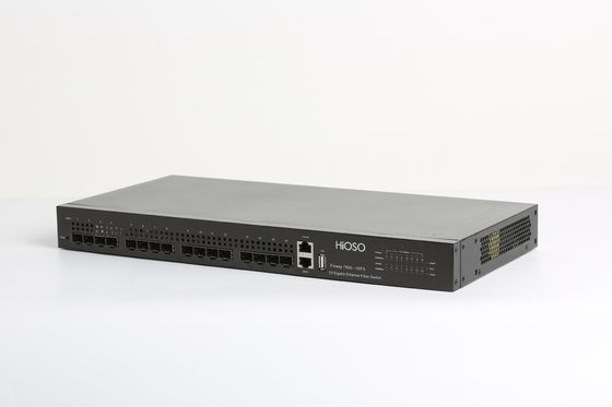 16Mbit 6 10G SFP+ FX Ports Fiber Cable Switch Support SFP Hot Plug