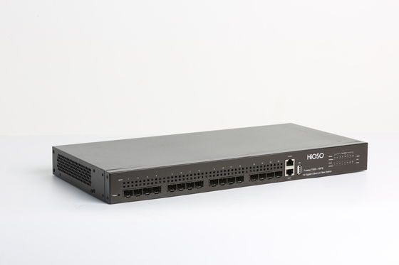 16Mbit 6 10G SFP+ FX Ports Fiber Cable Switch Support SFP Hot Plug