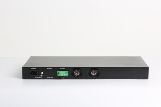 AC110V 10G SFP+ Uplink Port Fiber Optic Network Switch 28 port