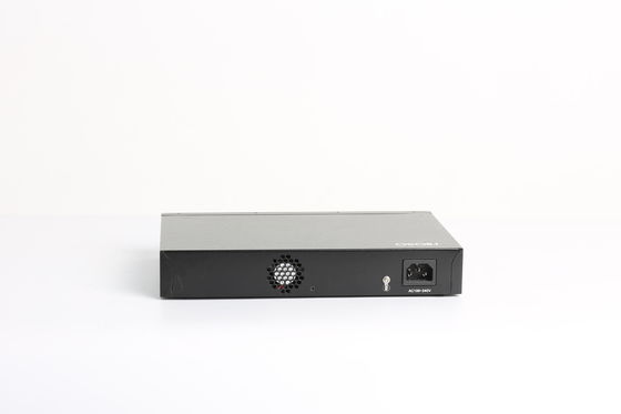 8K MAC 24 100M Tp 2 1000M Combo 26 Port Gigabit Switch 11W AC100V