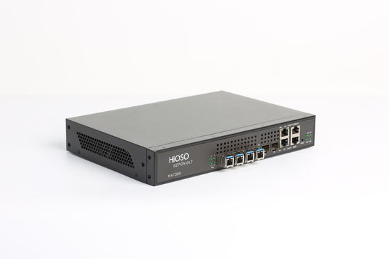 1000M RJ45 Port 8k MAC Olt Epon 4 Pon Fiber Optic Equipment For IP Phone