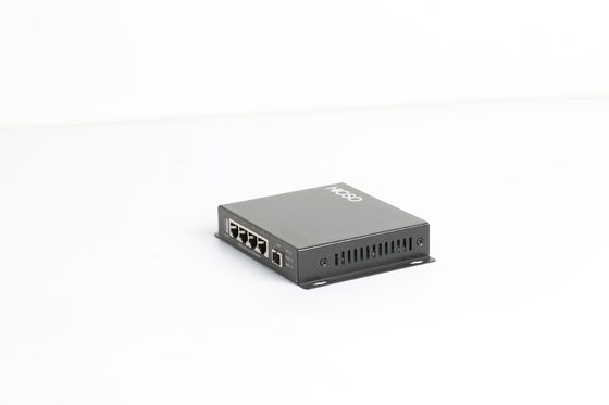 Outdoor 4 10/100M Ethernet Ports Fiber Optical Equipment Tx 1310nm