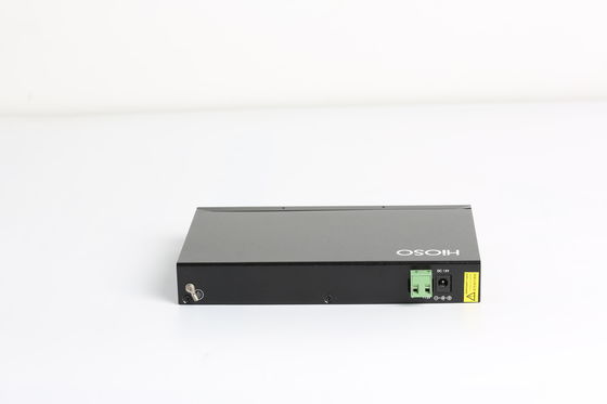 WEB Management 8 10/100M Rj45 Ports Fiber Optic Switch DC12V