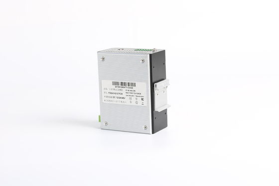 Reverse Connection Protection HiOSO IP30 Level Din Rail Ethernet Switch