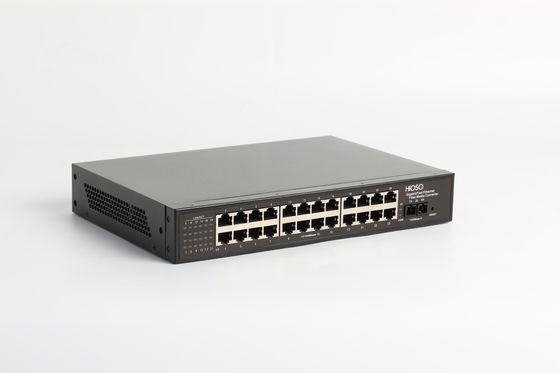 24 Ports Fiber Media Converter 24 10 / 100M rj45 + 1 1000M Fx Port