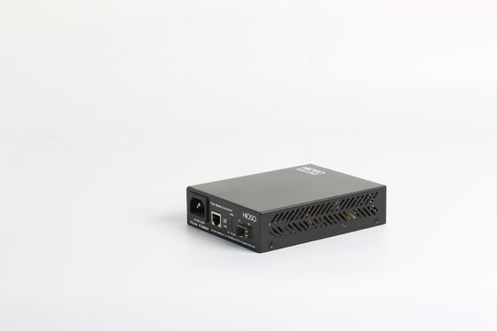 Grey  Single Mode DC48V Fiber Media Converter With CCC Certification