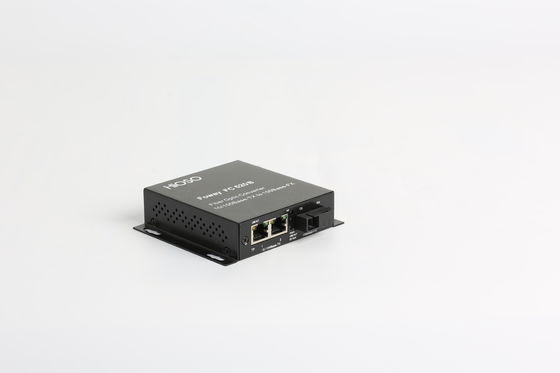 Stable CAT5 100m 1310nm Fiber To Lan Converter For HD IP Camera