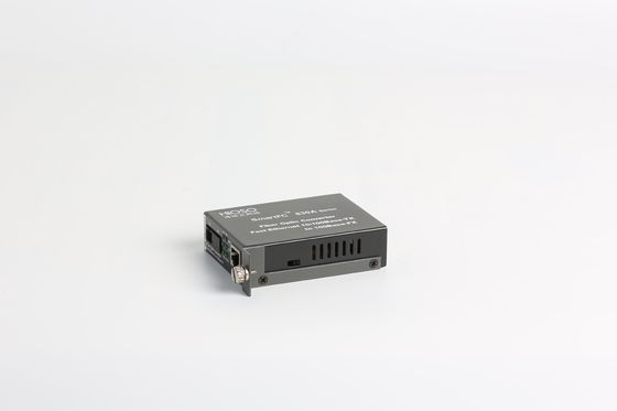 2W AC220V Fiber Media Converter , Fiber To Rj45 Converter Intelligent