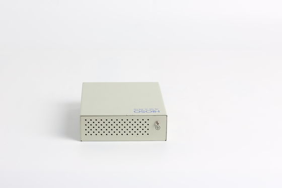 HiOSO 850nm Optical To Ethernet Converter , Optical Media Converter 2W