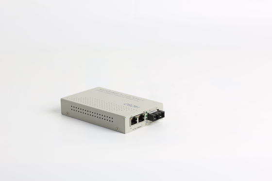 2 1000m Rj45 1 1000m Fx Ports Fiber To Ethernet Converter AC220V