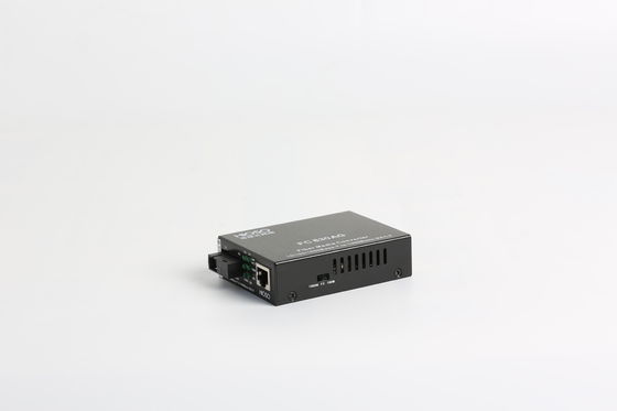 CCC Approval 1 FE 1 FX Port Fiber Optic To Ethernet 10/100/1000Mbps