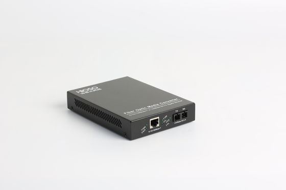 CCC Certified 1 FE 1 F Port 1550nm Fiber Media Converter With Management