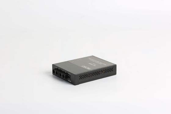 2 1000M SC 3 100M Ports Fiber Media Converter , SC Converter Single Fiber