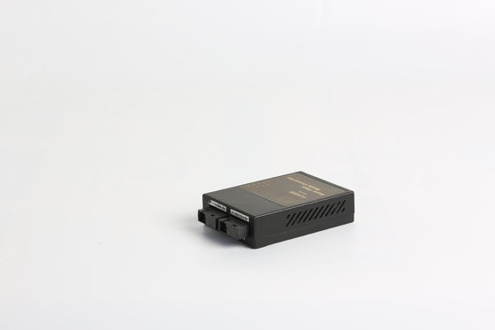 2 100M Fiber Ports 1 100M RJ45 Ports Managed Media Converter 3 Ports