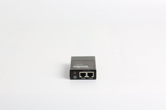 Long Distance Transmission 2 100M RJ45 Ports Fiber Media Converter 1490nm