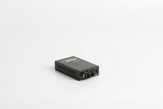 Long Distance Transmission 2 100M RJ45 Ports Fiber Media Converter 1490nm