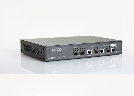4 Pon FTTH OLT 1 U Rack Epon Olt Gigabit TP SFP Port Compatible