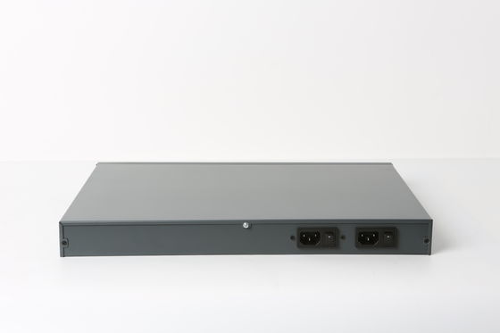 1U Rack 4PON OLT GIGA UPLINK WEB SNMP CLI AC220V FTTH OLT Dual Power