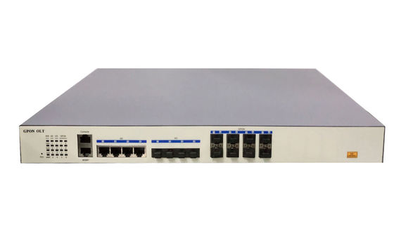 WEB CLI Management AC220V 8 PON OLT ONT 128 Users Each Port