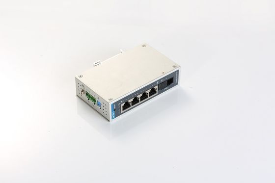 HiOSO 1310nm Industrial Ethernet Switch Din Rail Mount 5 Ports