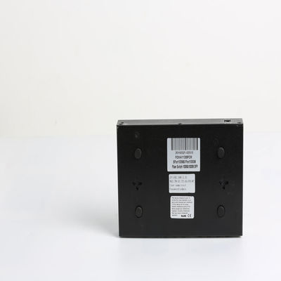 Black 8 100M SFP Fiber Ports 1550nm Fiber Optic Switch AC220V